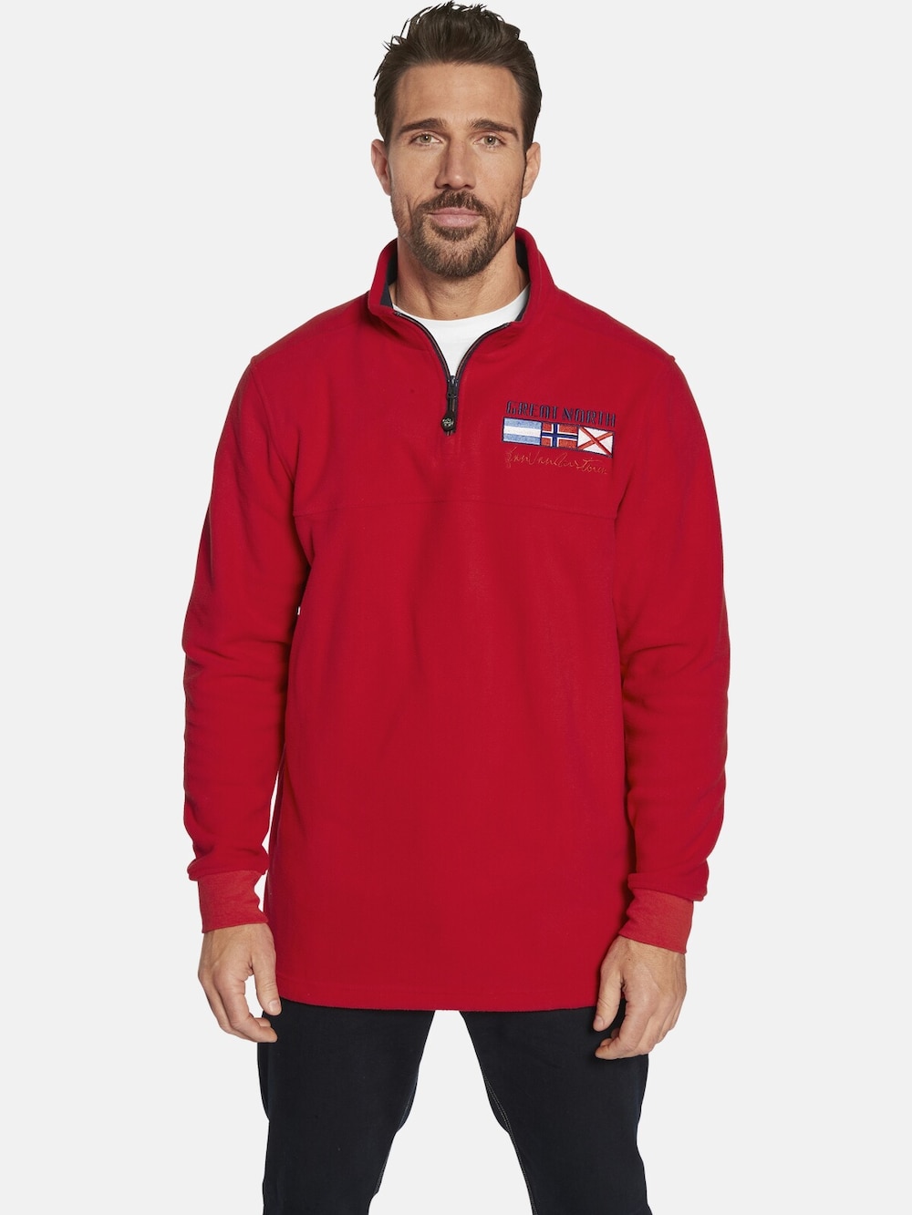 Fleece-Sweatshirt SIETSE