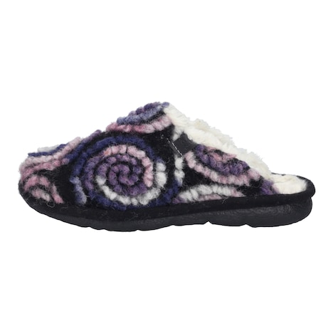 Damen Hausschuh Lille 09, lila-multi