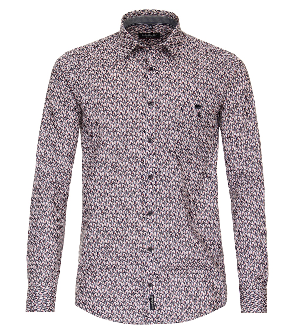 Freizeithemd Print Casual Fit