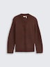 Oversize Cardigan mit Rundhalsausschnitt