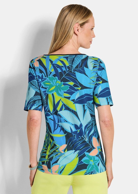 Druckshirt mit floralem Print