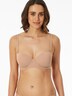 Schiesser Damen Bügel-BH Bandeau mit Schale - Unique Micro - maple