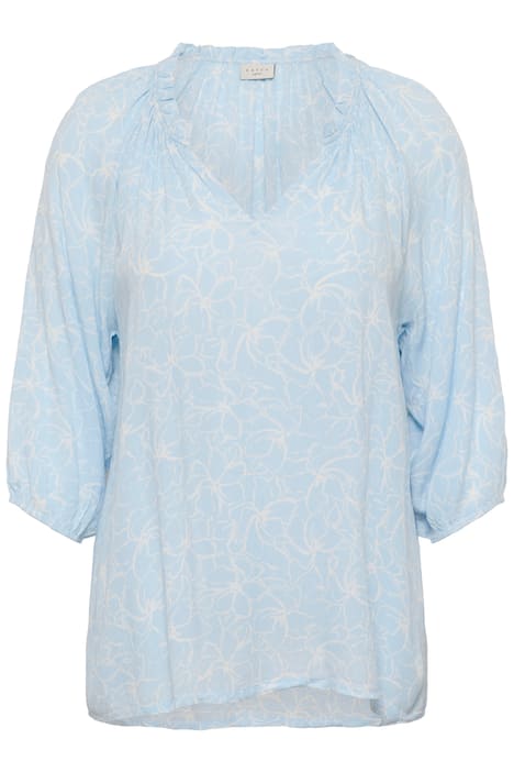 Langarm-Bluse Regular fit