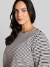 Langarmshirt mit Knopf-Details