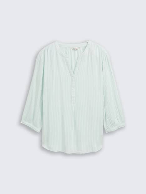 Bluse mit Streifenmuster