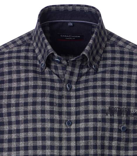 Freizeithemd kariert Casual Fit