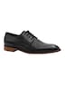 engbers Herren Eleganter Business Lederschuh , Schwarz