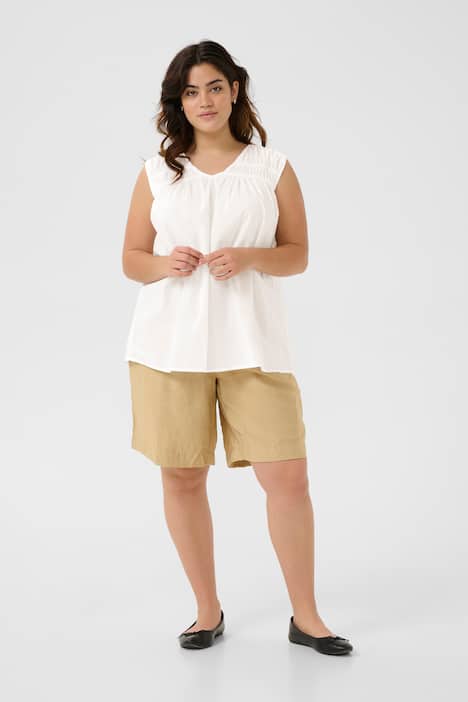 Ärmellose Bluse A-shape