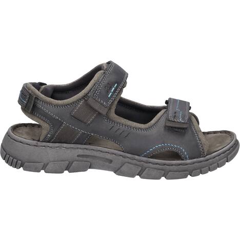 Herren Sandale Brendan 04, asphalt-kombi