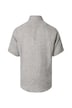 Leinenhemd Kurzarm uni Casual Fit