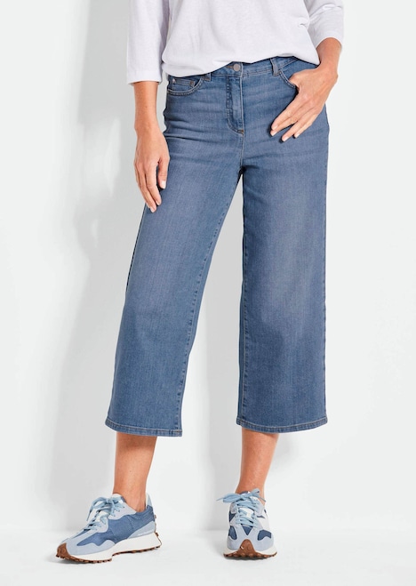 Bequeme Culotte in verkürzter Länge