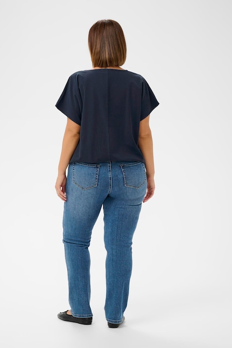 Blouse met korte mouwen Loose fit