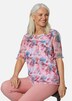 GOLDNER Mesh blouse Gedessineerde blouse van heerlijk zacht mesh