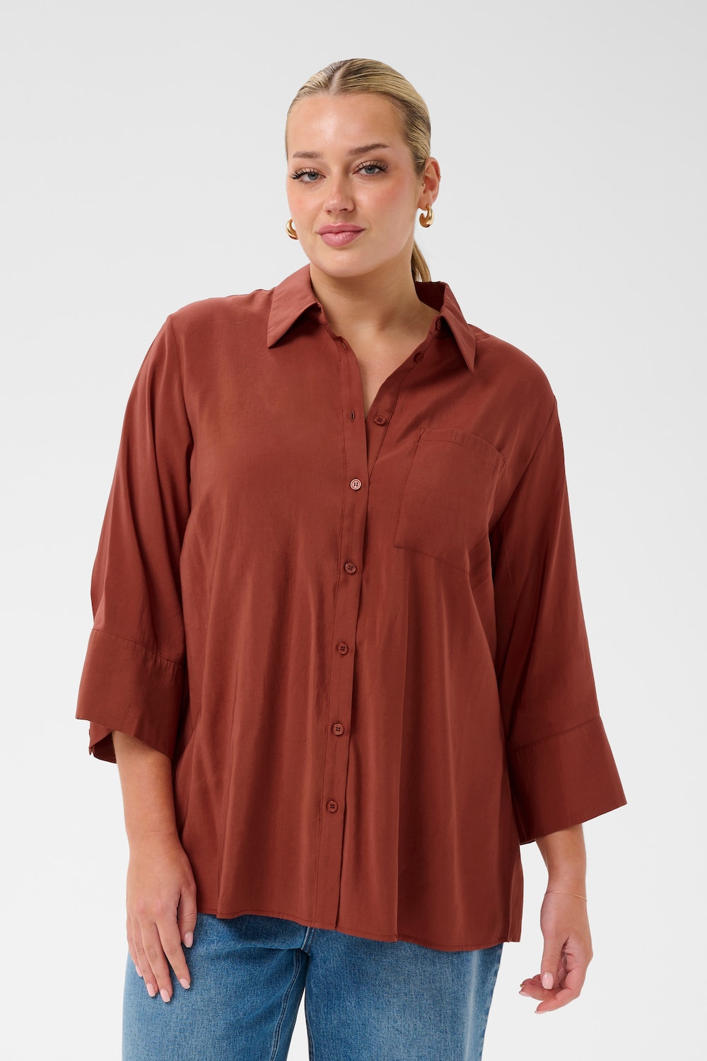 Langarm - Hemd Loose fit
