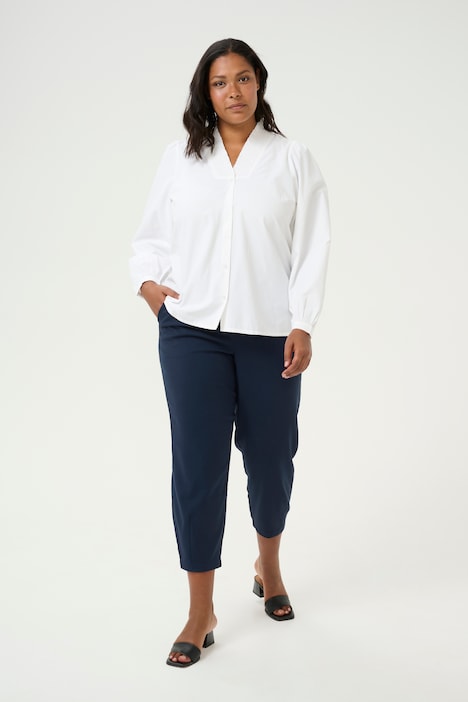 Langarm-Bluse Regular fit
