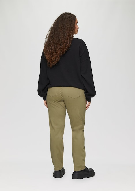 Chino aus Baumwollstretch