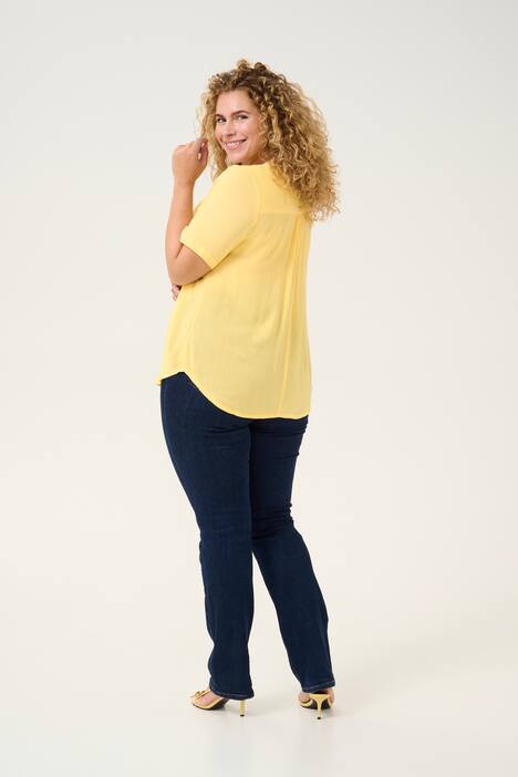 Kurzarm-Bluse Regular fit