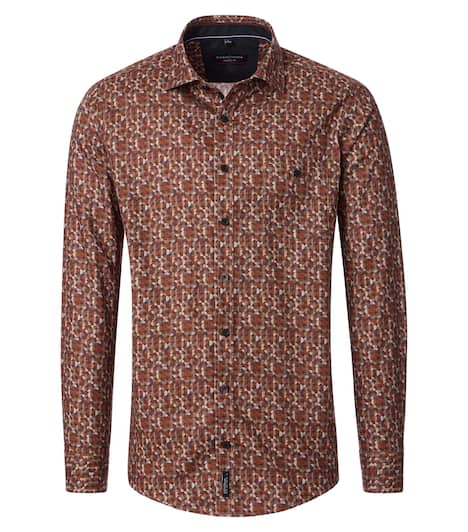 Freizeithemd Print Casual Fit