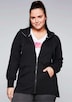 Sweatjacke Langarm Uni Mit Kapuze