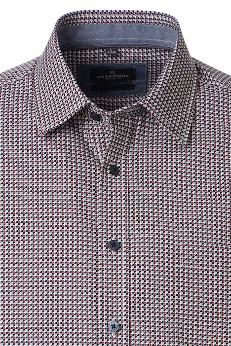 Freizeithemd Langarm Print Casual Fit