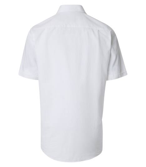 Leinenhemd Kurzarm uni Comfort Fit