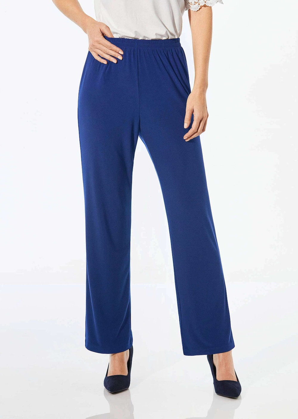 Bequeme Slinky-Hose mit Schlupfbund