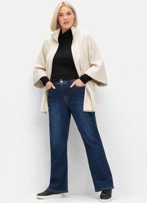Bootcut-Jeans Uni