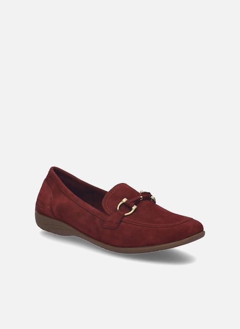 Damen Ballerina Fenja 34, bordeaux