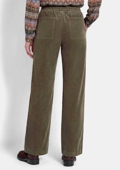 Cordhose VERA mit weitem Bein