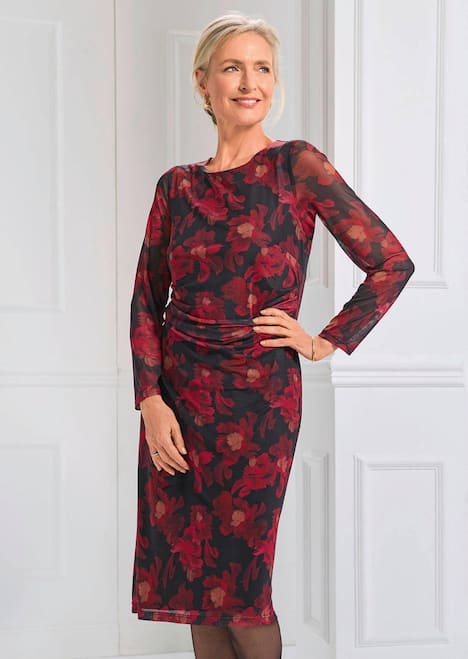 Kleid aus weichem Mesh