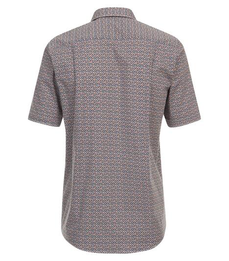 Freizeithemd Kurzarm Print Comfort Fit