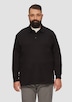 Strukturiertes Langarm-Poloshirt im Relaxed Fit