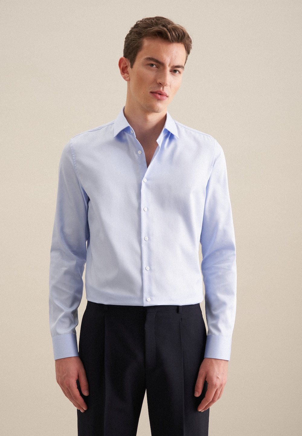 Herren Business Hemd - Uni
