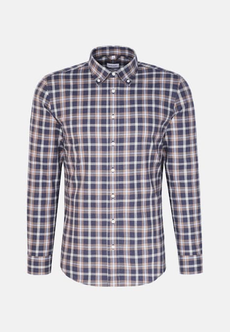Herren Flanellhemd - Karo