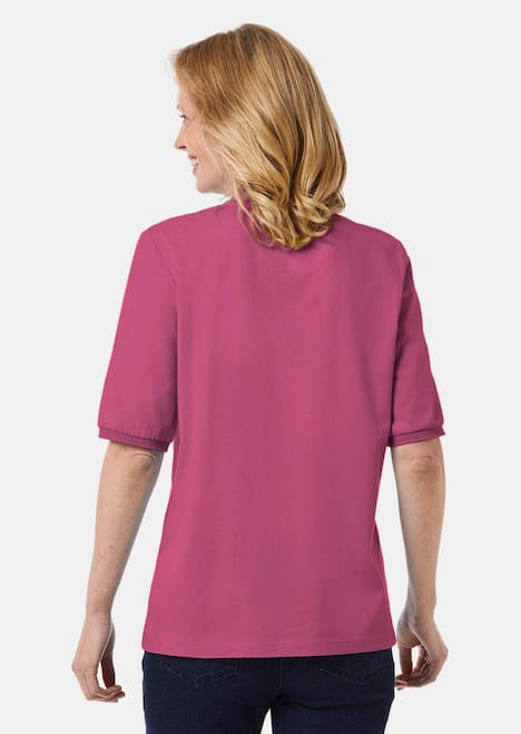 Poloshirt in hochwertiger Pikee-Qualität