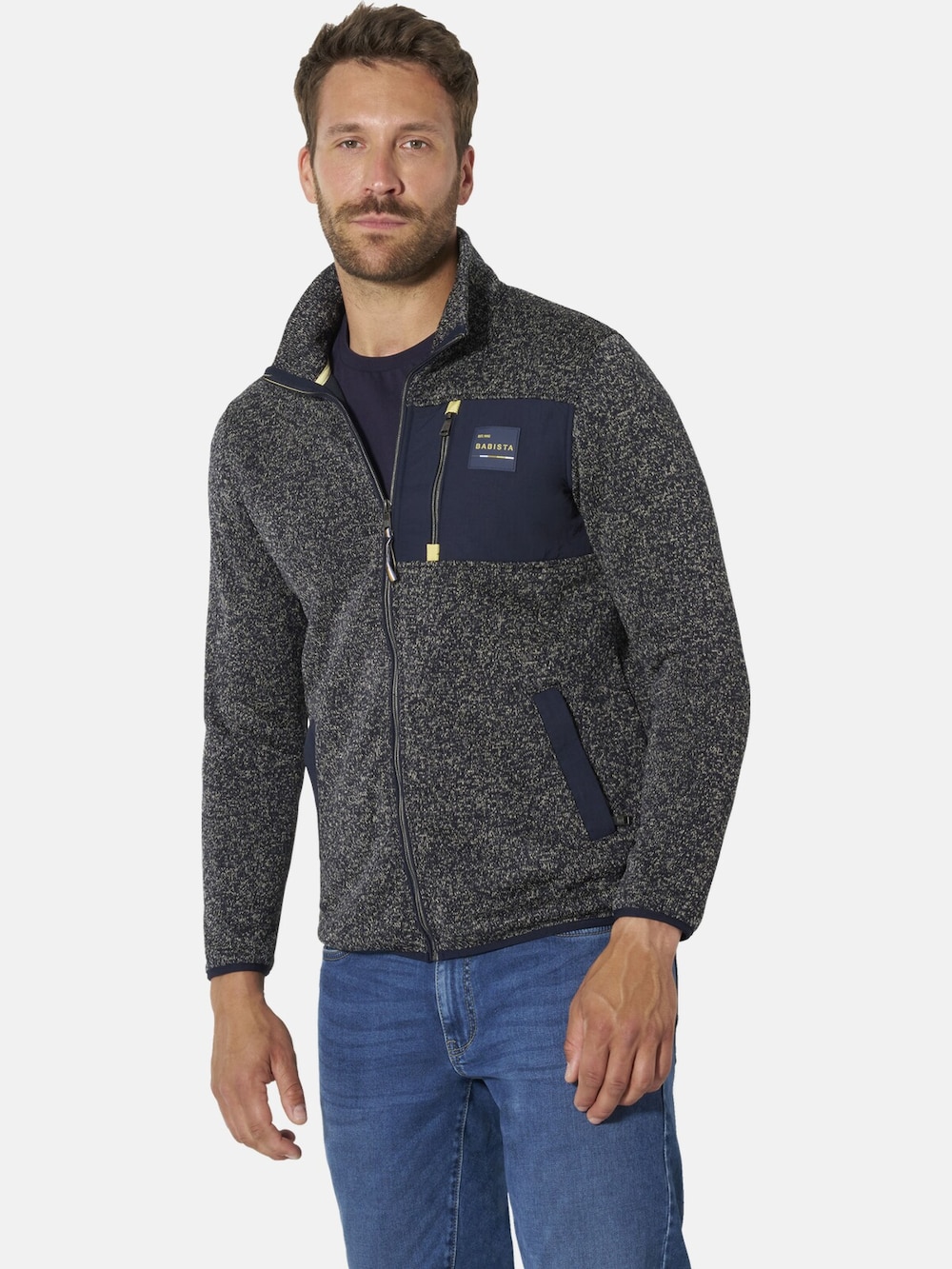 Gebreid Fleece Vest AMOLI