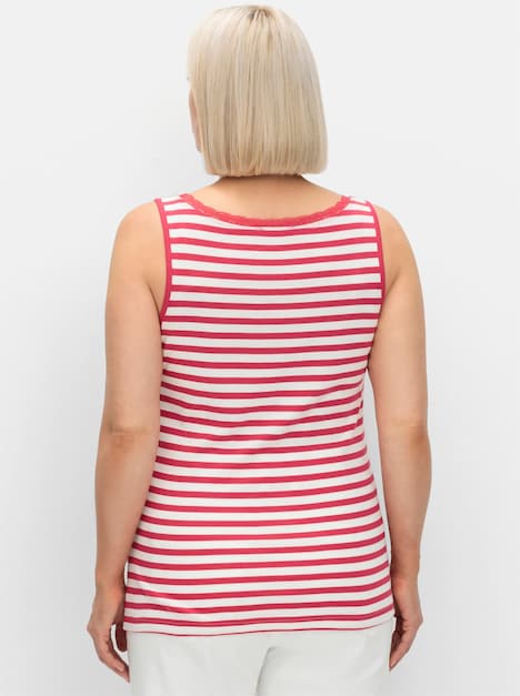 Tanktop Ärmellos Sonstiges Muster