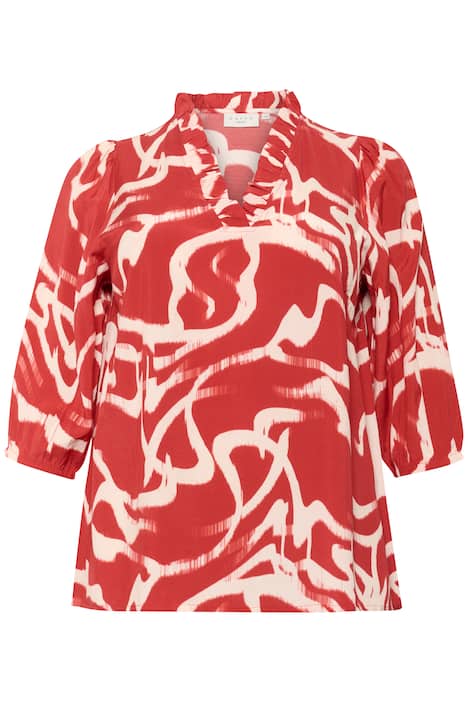 Kurzarm-Bluse Regular fit