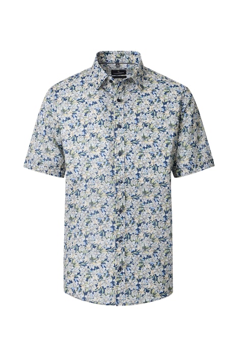 Freizeithemd Kurzarm Print Comfort Fit