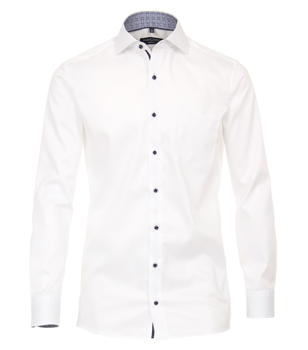 CASAMODA Businesshemd uni Modern Fit