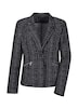 GOLDNER Blazer Jersey blazer in tweedlook