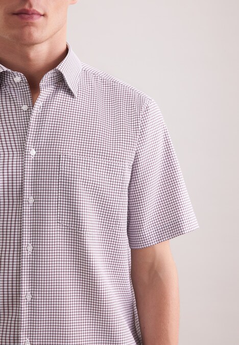 Herren Business Hemd - Karo