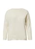 Pullover mit floralem Strickmuster