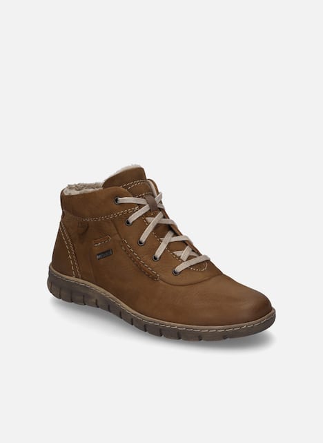 Damen Stiefelette Steffi 53, cognac-kombi