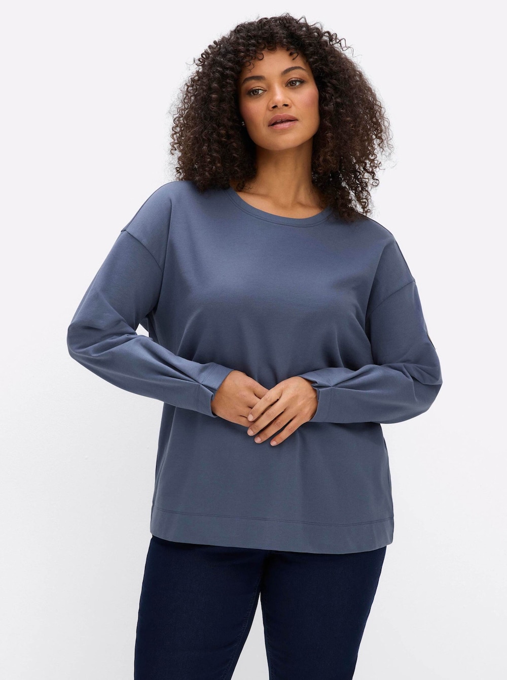 Sweatshirt Sweatshirt in Oversize-Form Langarm