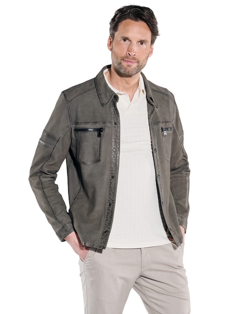 Lederjacke regular