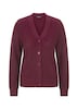 Elegante Strickjacke mit V-Ausschnitt