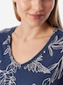 Schiesser Damen Schlafanzug Comfort Essentials admiral