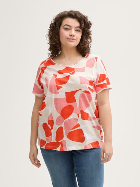 T-Shirt mit Rundhalsausschnitt