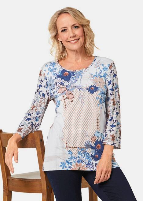 Druckshirt in einzigartigem Look